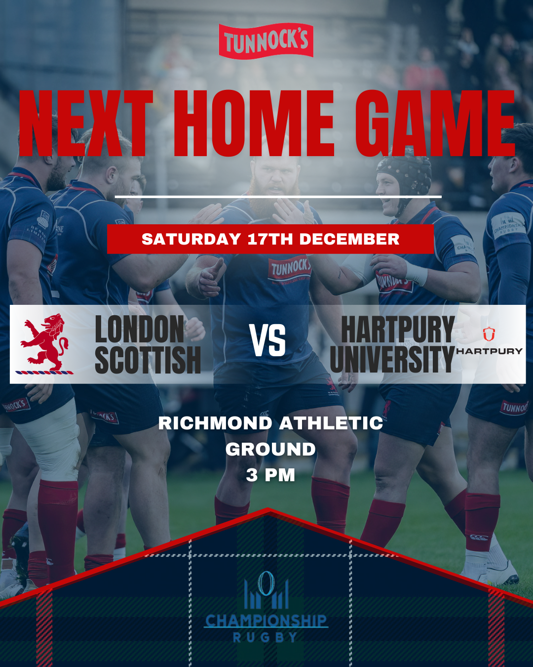 London Scottish vs Jersey Reds - MATCH PACK - London Scottish Rugby