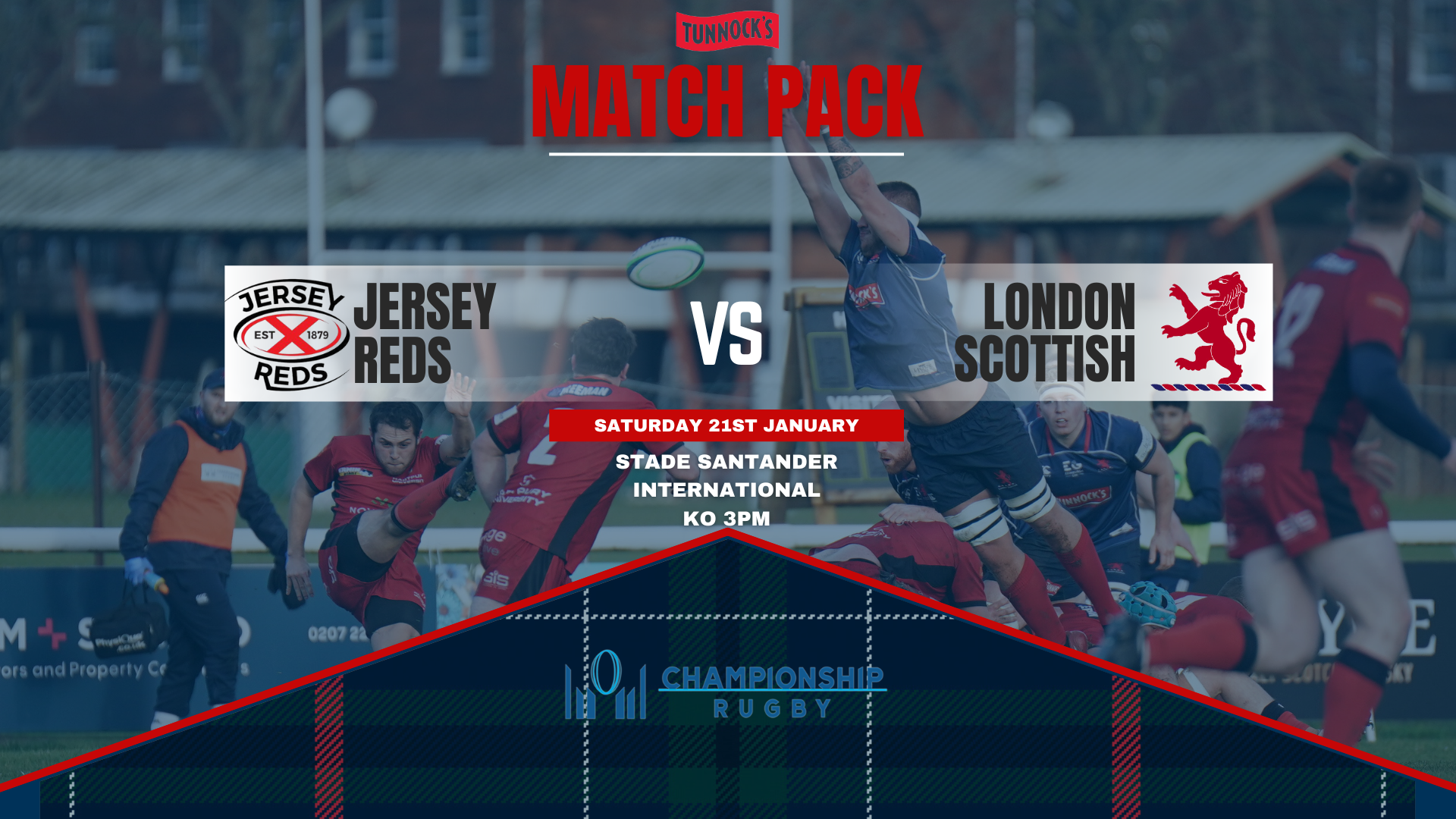 Match report from the first game of - Jersey Reds Rugby