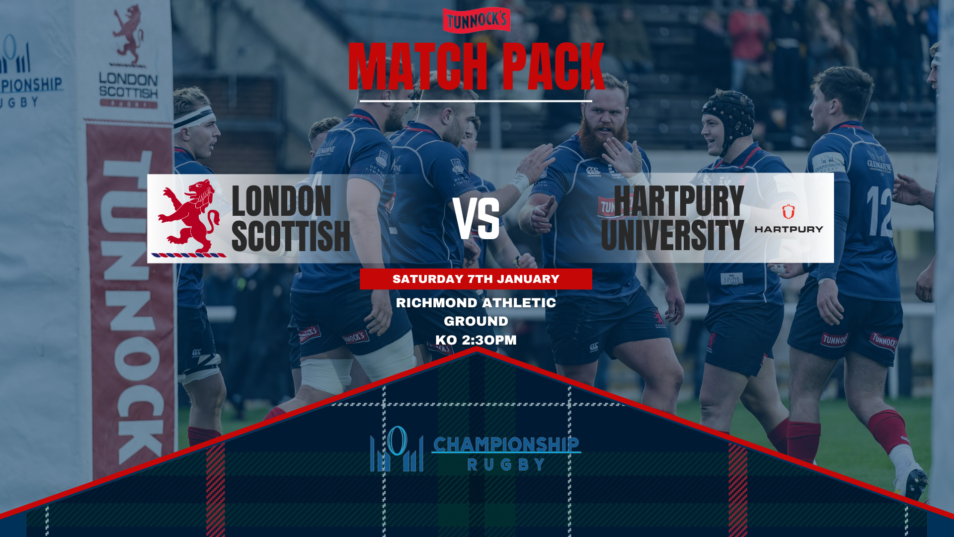 London Scottish vs Jersey Reds - MATCH PACK - London Scottish Rugby