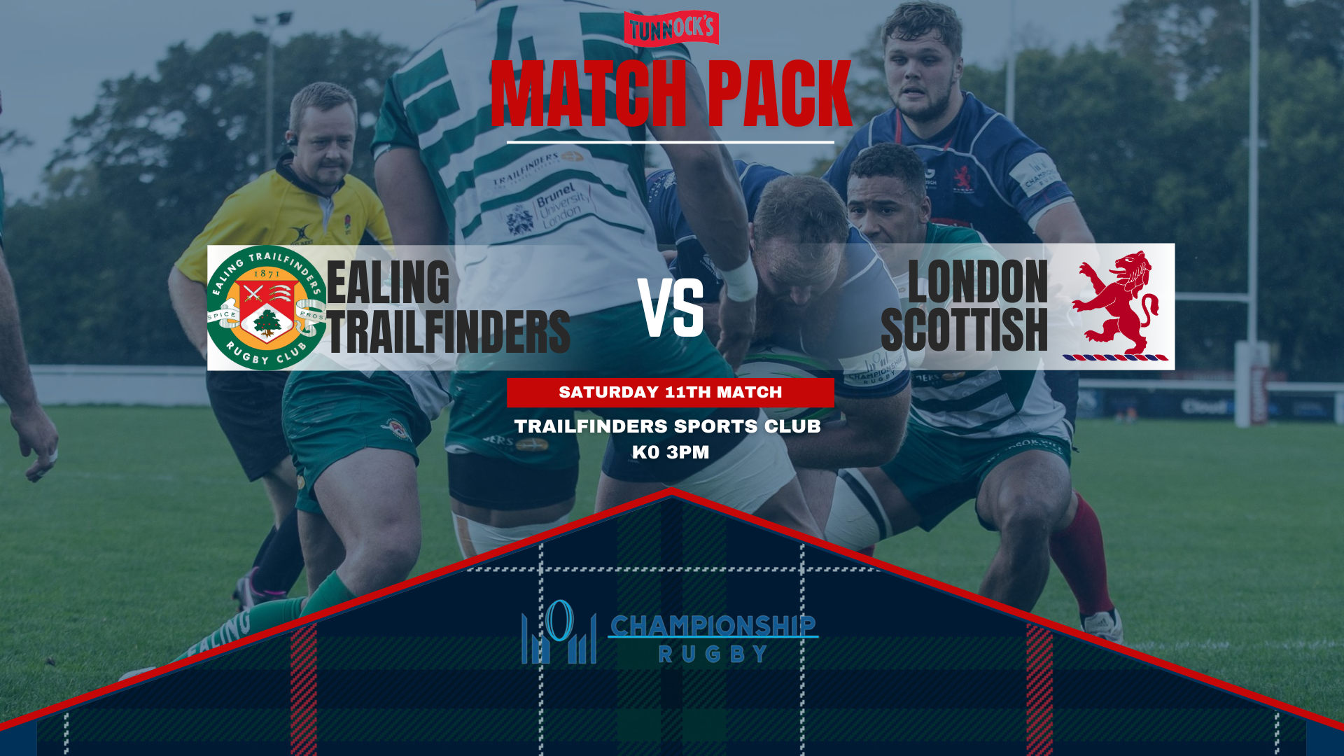 London Scottish vs Jersey Reds - MATCH PACK - London Scottish Rugby