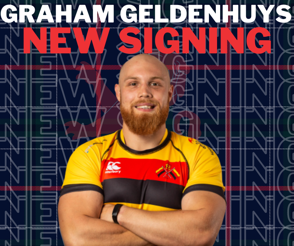 Graham Geldenhuys Signs for London Scottish London Scottish Rugby