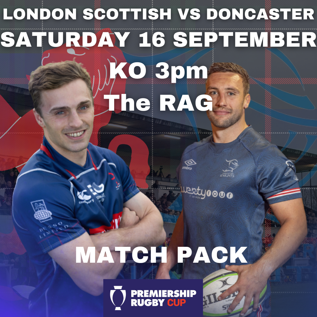 London Scottish vs Jersey Reds - MATCH PACK - London Scottish Rugby